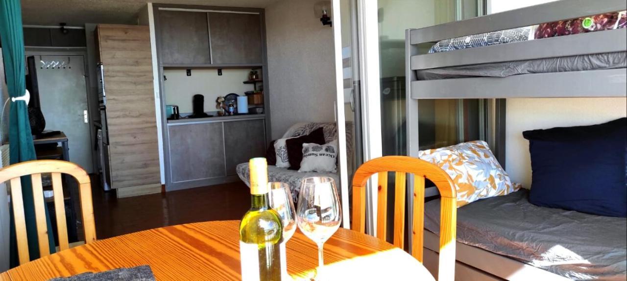 Appartement De Vacances - Splendide Vue Sur Mer, Parking Prive Le Barcarès Zewnętrze zdjęcie