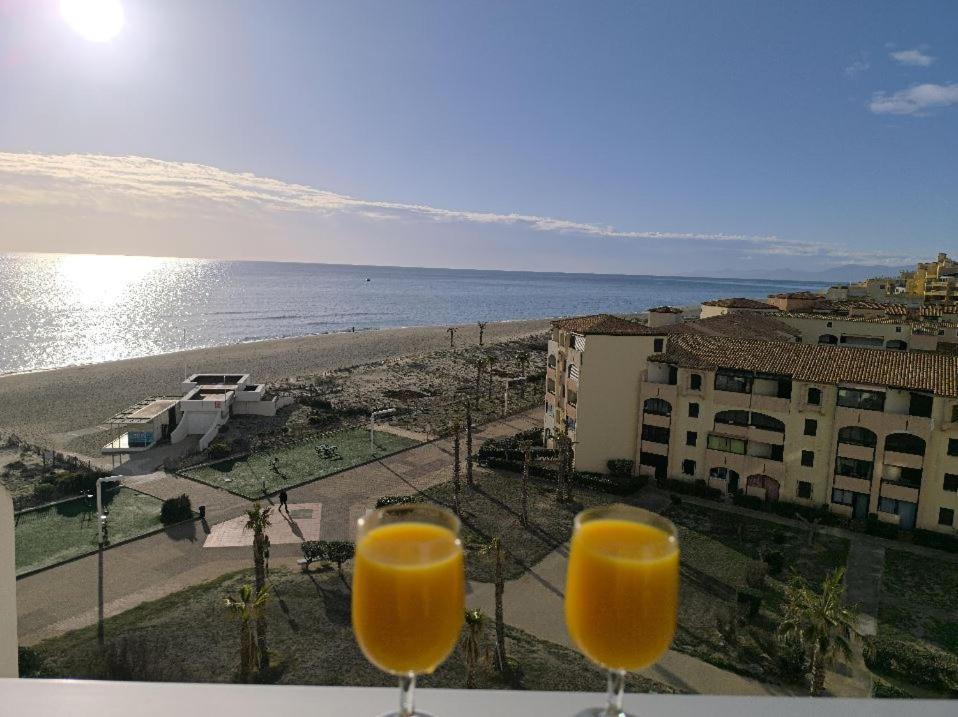 Appartement De Vacances - Splendide Vue Sur Mer, Parking Prive Le Barcarès Zewnętrze zdjęcie