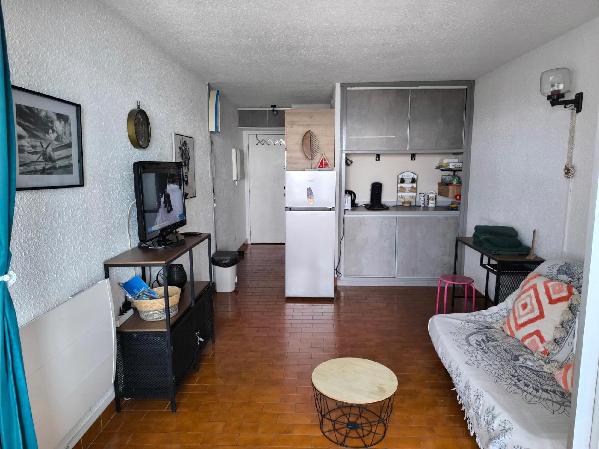Appartement De Vacances - Splendide Vue Sur Mer, Parking Prive Le Barcarès Zewnętrze zdjęcie